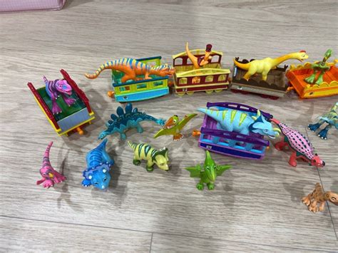 Chuggington train set with dinosaurs, Hobbies & Toys, Toys & Games on ...