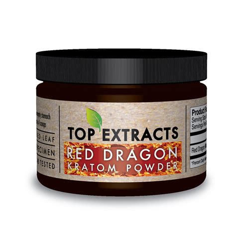 Buy Red Dragon Kratom Powder from Top Extracts