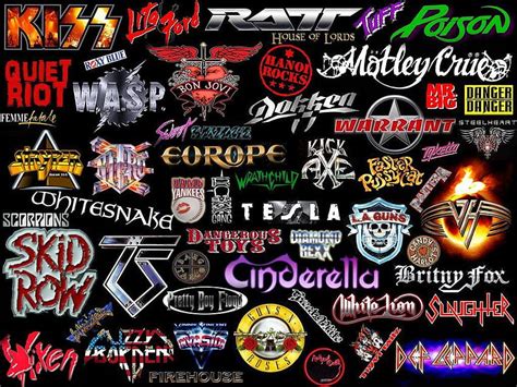 80s Rock Band Logo, 80s bands HD wallpaper | Pxfuel