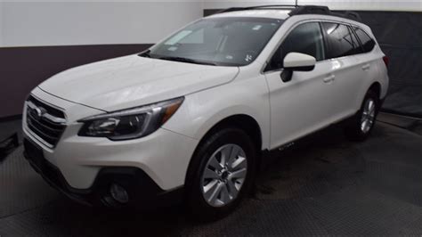 2019 Crystal White Pearl Subaru Outback 4D Sport Utility #3801A - YouTube