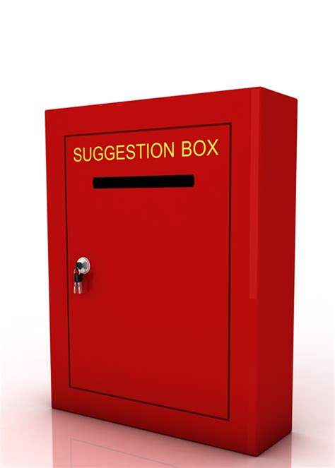 Drop Boxes - Suggestion & Complaints Box Manufacturers