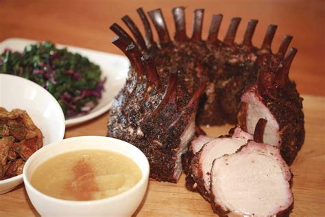 Smoked Crown Roast of Pork Recipe | Compart Duroc