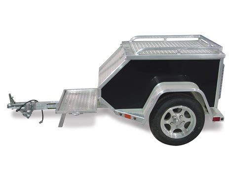 ALMCT --- 45" x 27" Aluminum Trailer to Pull Behind Motorcycle