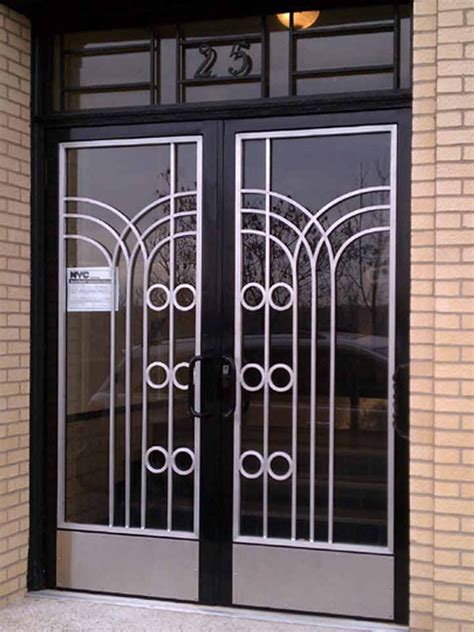 Iron Safety Double Door Design For Home - Door Iron Single Modern Cliff Left Hand Doors Swing ...