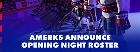 AMERKS ANNOUNCE 2022-23 OPENING NIGHT ROSTER | Rochester Americans