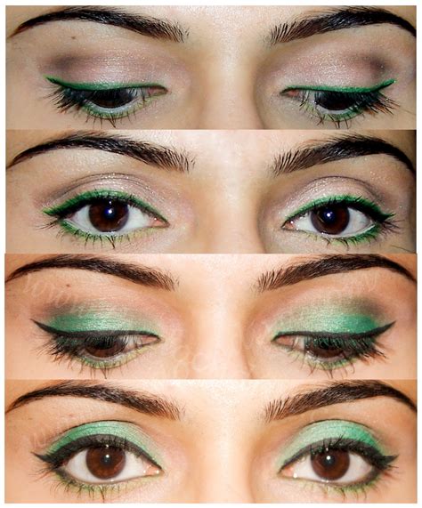 How to: Wearable Green eyeliner and Green eyeshadow Look |thedocndiva