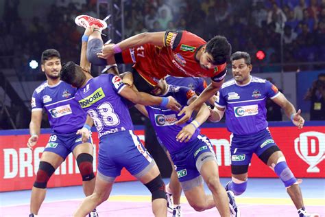 PKL: Pawan Sehrawat takes Bengaluru Bulls to play-offs - myKhel