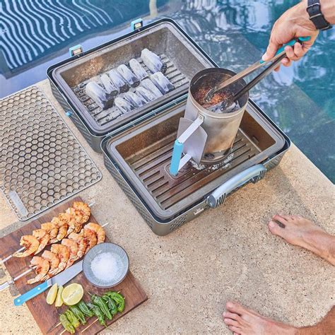 Briefcase-sized Nomad BBQ is for mobile grillers that mean business ...