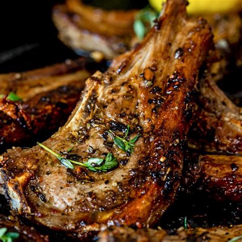 Easy lemon-garlic lamb chops - Simply Delicious | Lamb chop recipes ...