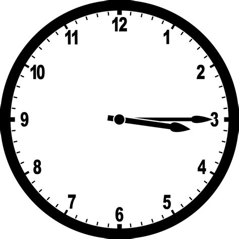 Clock 3:15 | ClipArt ETC