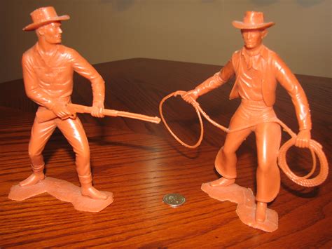 Memories Of The Past: VINTAGE MARX COWBOY PLASTIC TOYS 1964