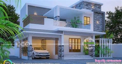 4 BHK stunning 2182 square feet home design | House front design ...