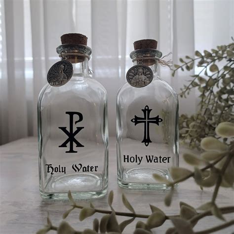 Decorative Holy Water Bottle - Etsy