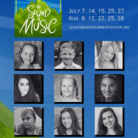 Meet the cast of The Sound of... - Leavenworth Summer Theater