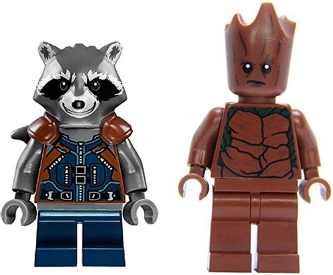 LEGO Avengers Teen Groot and Rocket Raccoon Minifigures - Walmart.com