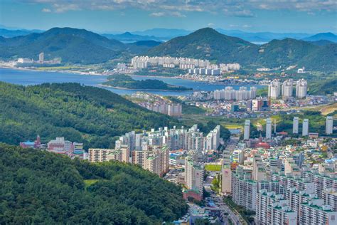 View of the city from Mt. Jangun, Yeosu, South Jeolla Province [6000×4000] : r/SouthKoreaPics