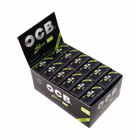 OCB Slim Rolls+Filters Rolling Papers and Tips in one package - Paper, 10,49