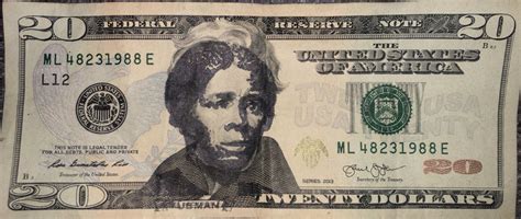 I found this Harriet Tubman 20 dollar bill at work today : pics