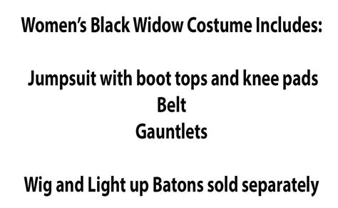 Rubie's Women's Captain America: Civil War - Black Widow Costume (X-Small) : Amazon.in: Clothing ...