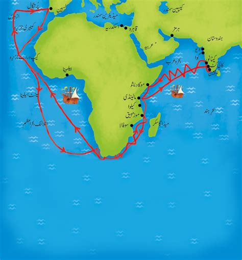 Vasco Da Gama Route - Renaissance And Rediscovery Ocean Poster The Expanse : Learn more about da ...