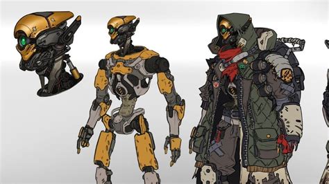 Borderlands 3 Fl4K concept art finally reveals the robot behind the ...