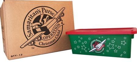 Operation Christmas Child Shoebox (12 Plastic Boxes & Lids) - Christianbook.com