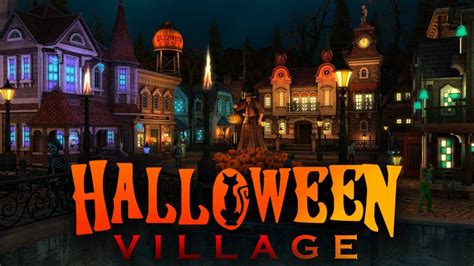 Halloween Village 3D Live Wallpaper and Screensaver - YouTube