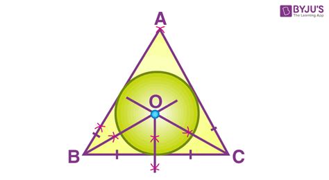 Incenter of a Triangle | Formula, Properties and Examples