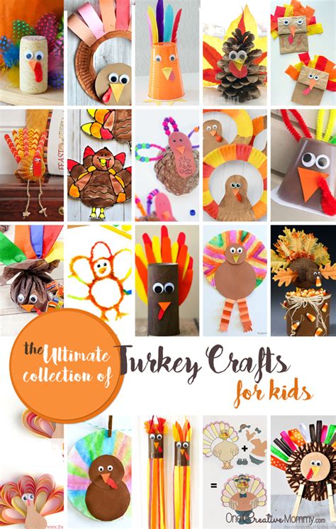 Turkey Crafts: The Ultimate Thanksgiving Collection for Kids