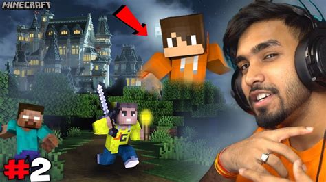 TECHNO GAMERZ MINECRAFT HIDE AND SEEK IN HAUNTED CASTLE PART 2 I TECHNO GAMERZ | UJJWAL GAMER ...