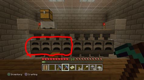 Making an industrial furnace using hopper minecarts, however only the ...