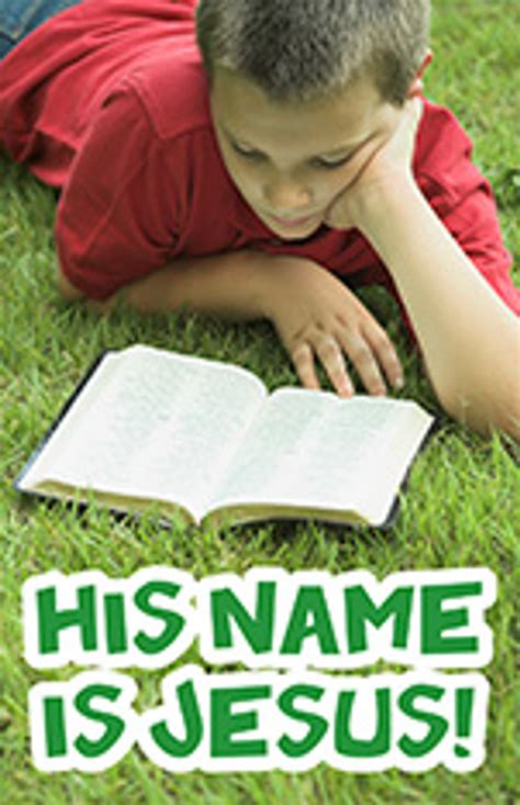 His name is Jesus - Child Evangelism Fellowship Store