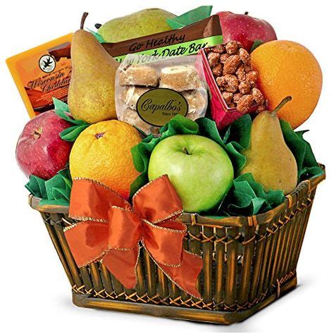 Harvest Bounty Fruit Gift Basket | Fruit basket gift, Gourmet food gift basket, Thanksgiving fruit