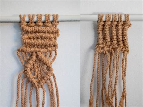 How to Tie a Double Half Hitch Knot (Macrame)