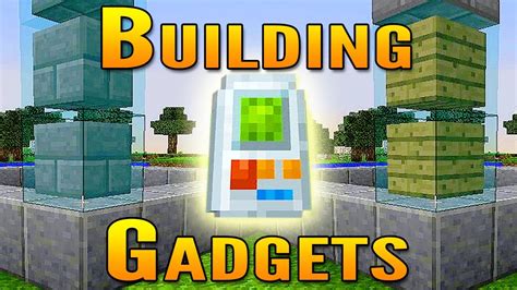 Direwolf20's Building Gadgets Minecraft Mod Spotlight - YouTube