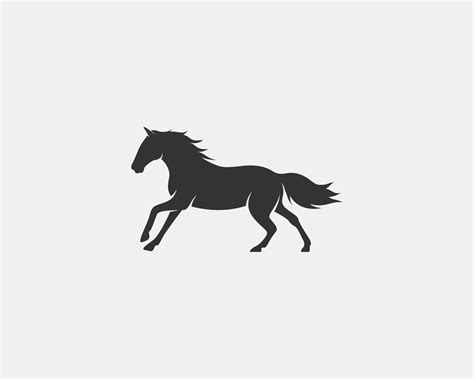 horse vector silhouette 11949822 Vector Art at Vecteezy