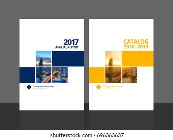 Cover Design Annual Report Business Catalog Stock Vector (Royalty Free) 696363637 | Shutterstock