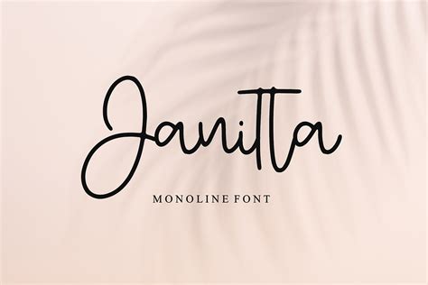 Janitta Handwritten Font Free Download - Creativetacos