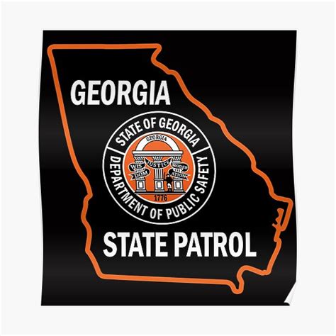 "Georgia State Patrol - Trooper - Police - patch - badge- shield" Poster for Sale by Osprey34 ...