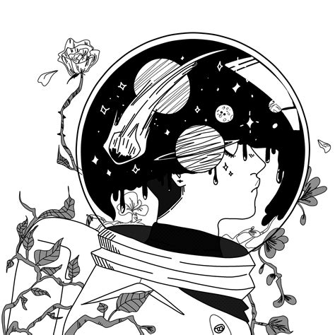 toastybumblebee: “Space inside (On my redbubble) ” | Space drawings, Outer space drawing, Drawings