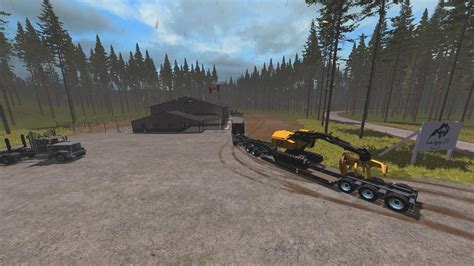 NORTH WEST B.C. LOGGING MAP V0.9.1 » GamesMods.net - FS19, FS17, ETS 2 mods