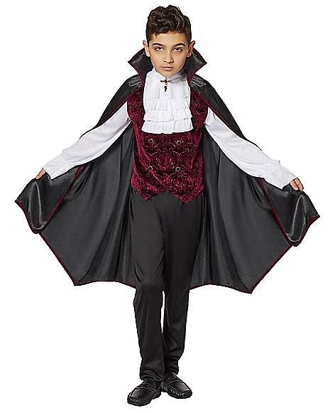 Kids Vampire Costume - Deluxe - Spirithalloween.com