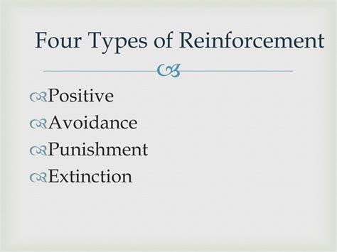 PPT - Types of Reinforcement PowerPoint Presentation, free download - ID:2473211