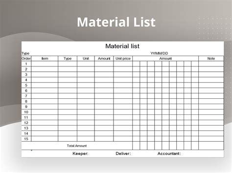 EXCEL of Checklist of Office Supplies.xlsx | WPS Free Templates