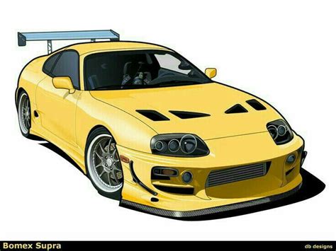 Pin by Veronica Martinez on LOVE'S | Car drawings, Toyota supra ...