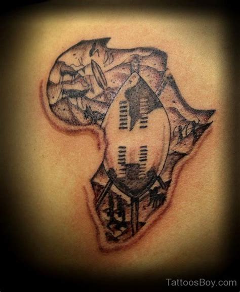 Beautiful African Map Tattoo | Tattoo Designs, Tattoo Pictures