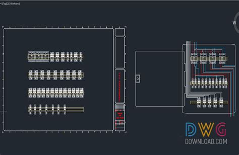 Electric Panel Application Drawing » DwgDownload.Com