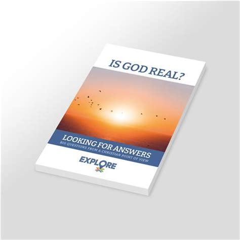 Is God Real? - Explore Book