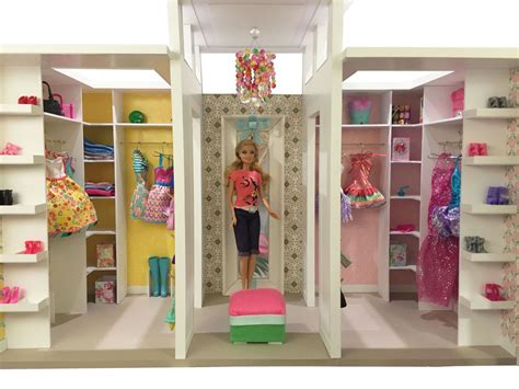 Walk In Closet | Diy doll closet, Diy barbie furniture, Diy barbie house