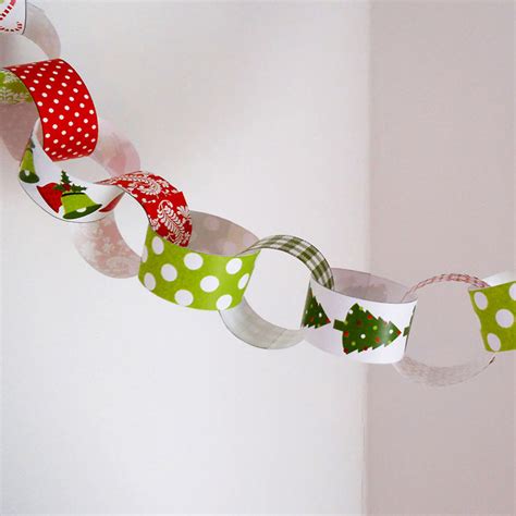 Free Printable Christmas Paper Chain 1 | Creative Center